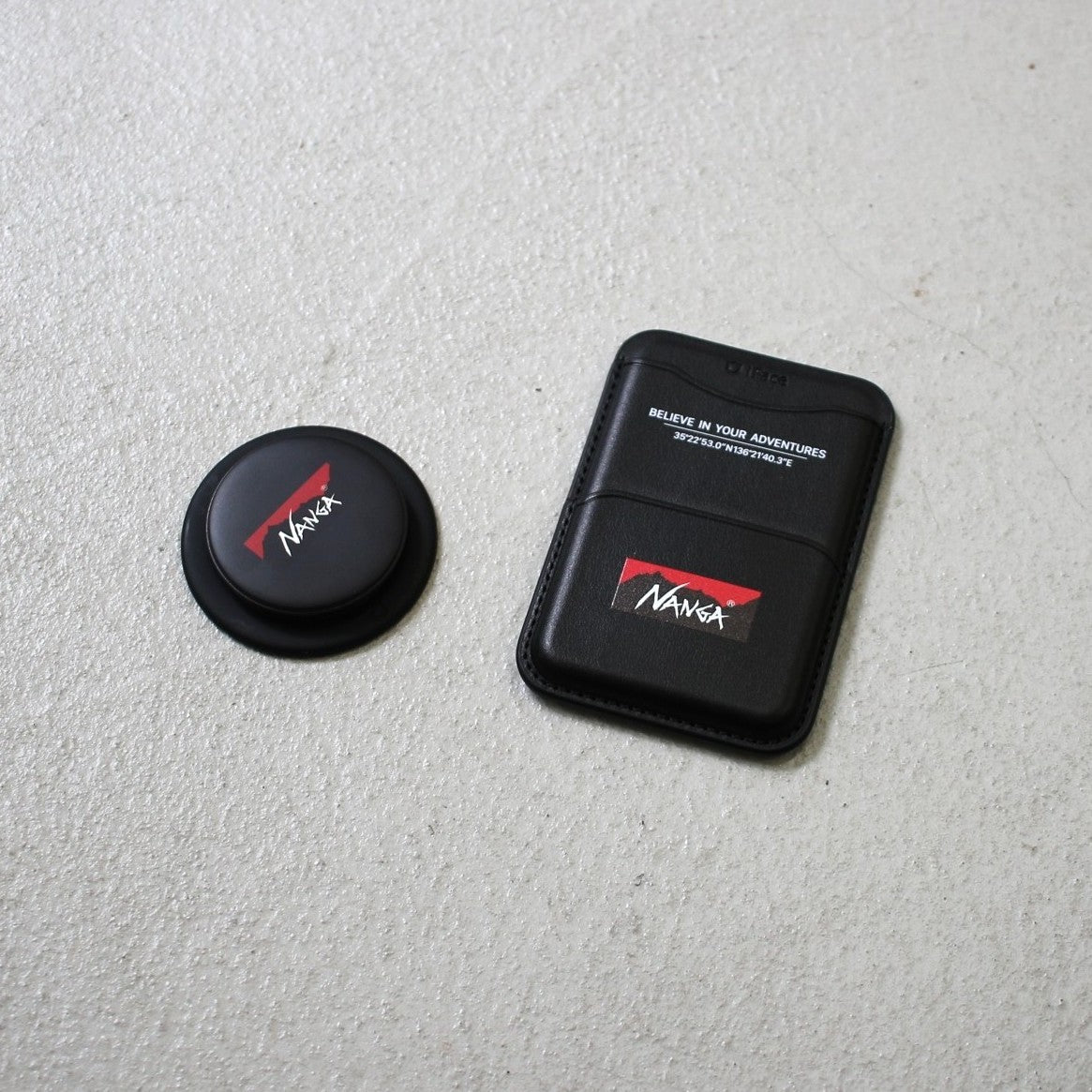 NANGA×iFace ロゴ カードウォレット