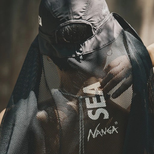 NANGA×WDS PHANTOM GRID LONG SHADE CAP