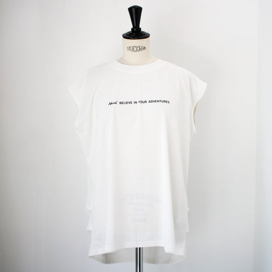 DRY MIX TAGLINE F/S TEE W(ドライミックスタグラインフレンチスリーブTシャツ ウィメンズ)