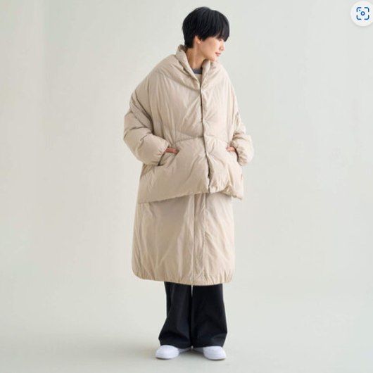DOWN PONCHO MUFFLER（ダウンポンチョマフラー）