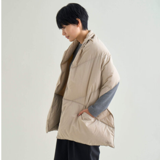 DOWN PONCHO MUFFLER（ダウンポンチョマフラー）