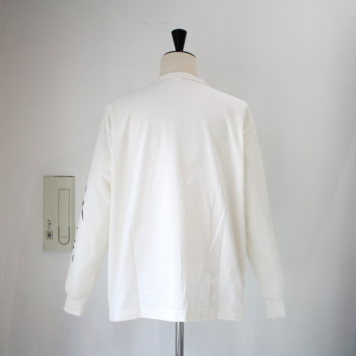 ECOHYBRID SLV LOGO L/S TEE(UNISEX)エコハイブリッドスリーブロゴロングスリーブティー