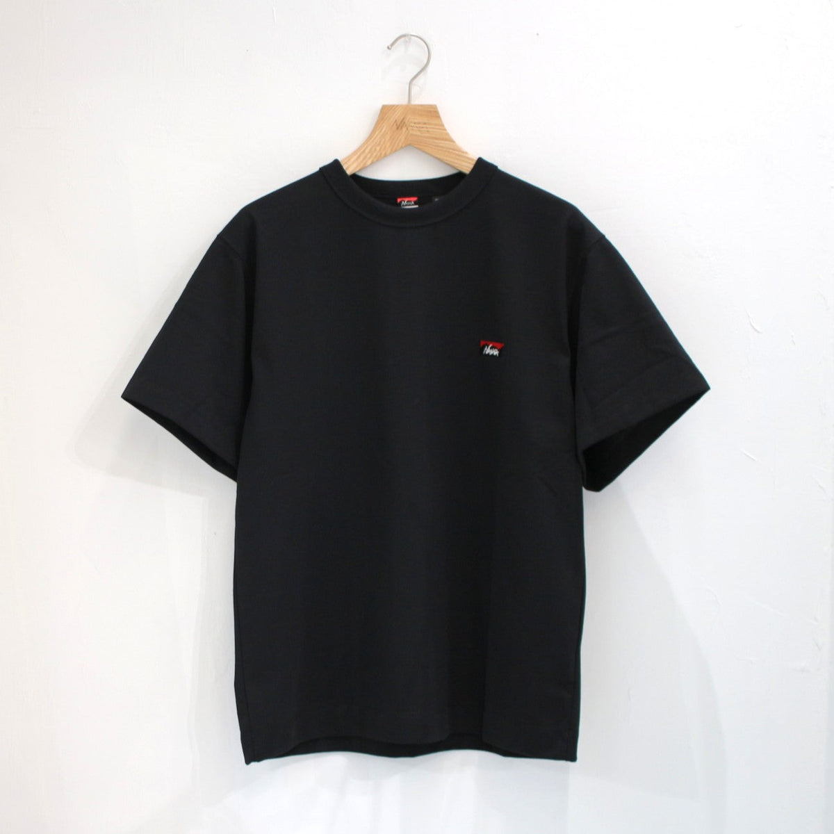 ECO HYBRID BOX LOGO EMBROIDERY TEE(エコハイブリッドボックスロゴエンブロイダリーTシャツ)