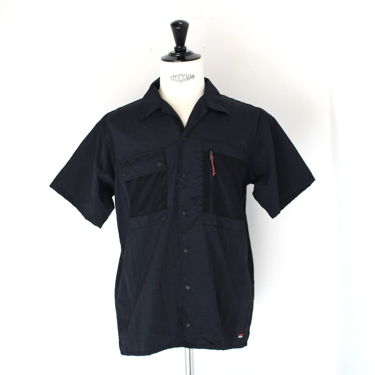 NYLON TUSSER OPEN COLLAR SHIRT(ナイロンタッサーオープンカラーシャツ)