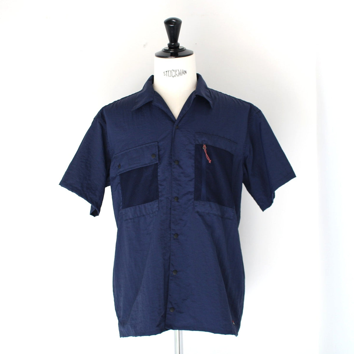 NYLON TUSSER OPEN COLLAR SHIRT(ナイロンタッサーオープンカラーシャツ)