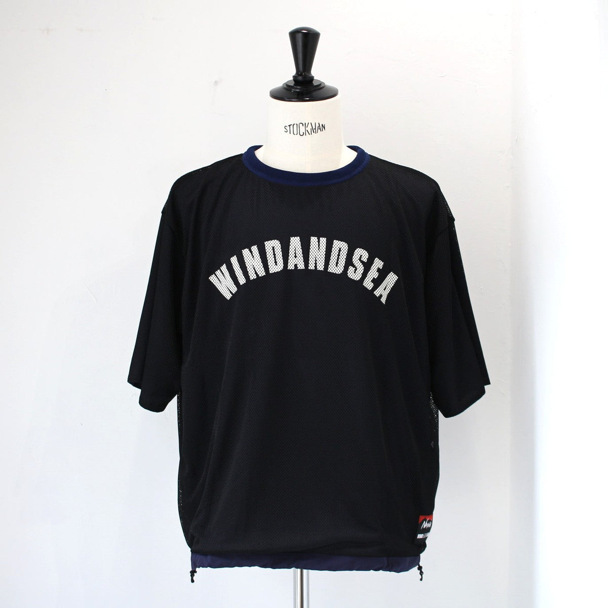 NANGA×WDS PHANTOM GRID REVERSIBLE TEE