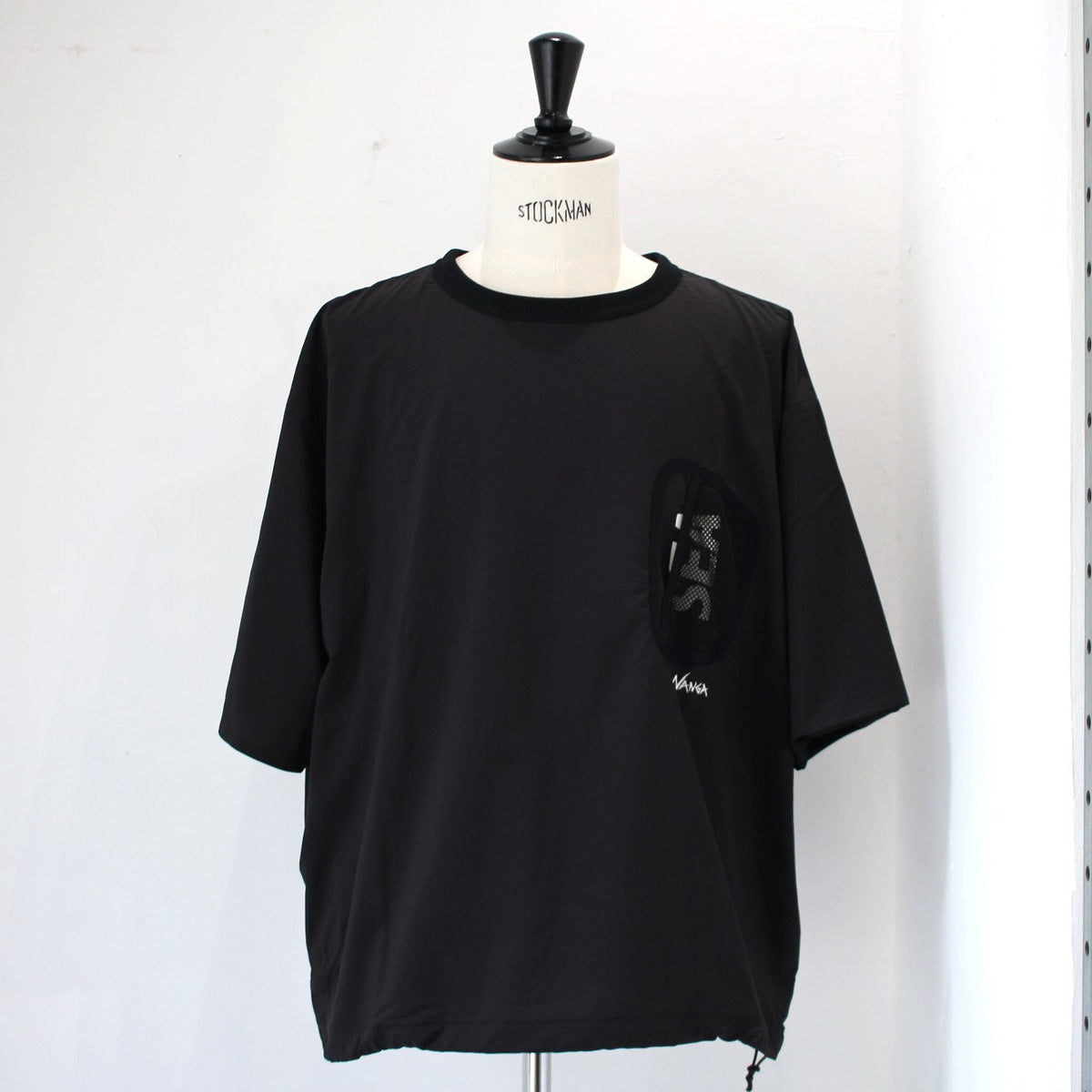 NANGA×WDS PHANTOM GRID REVERSIBLE TEE