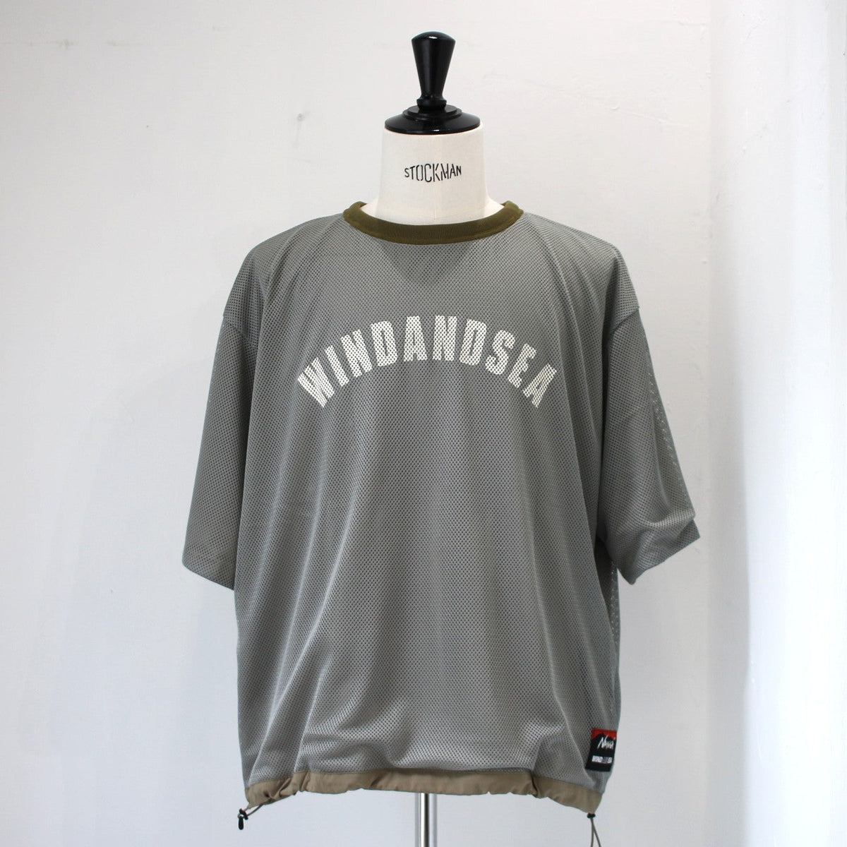 NANGA×WDS PHANTOM GRID REVERSIBLE TEE