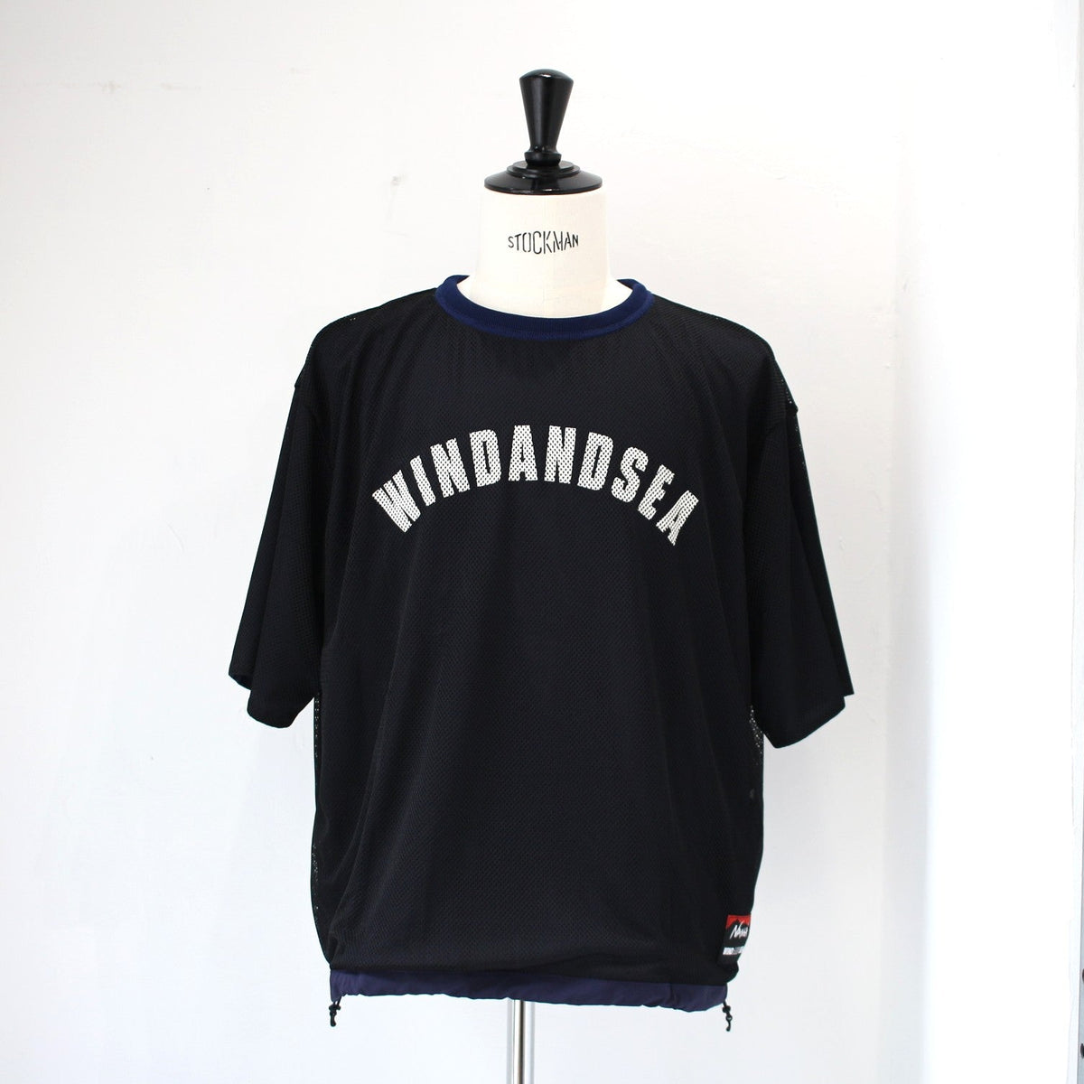 NANGA×WDS PHANTOM GRID REVERSIBLE TEE