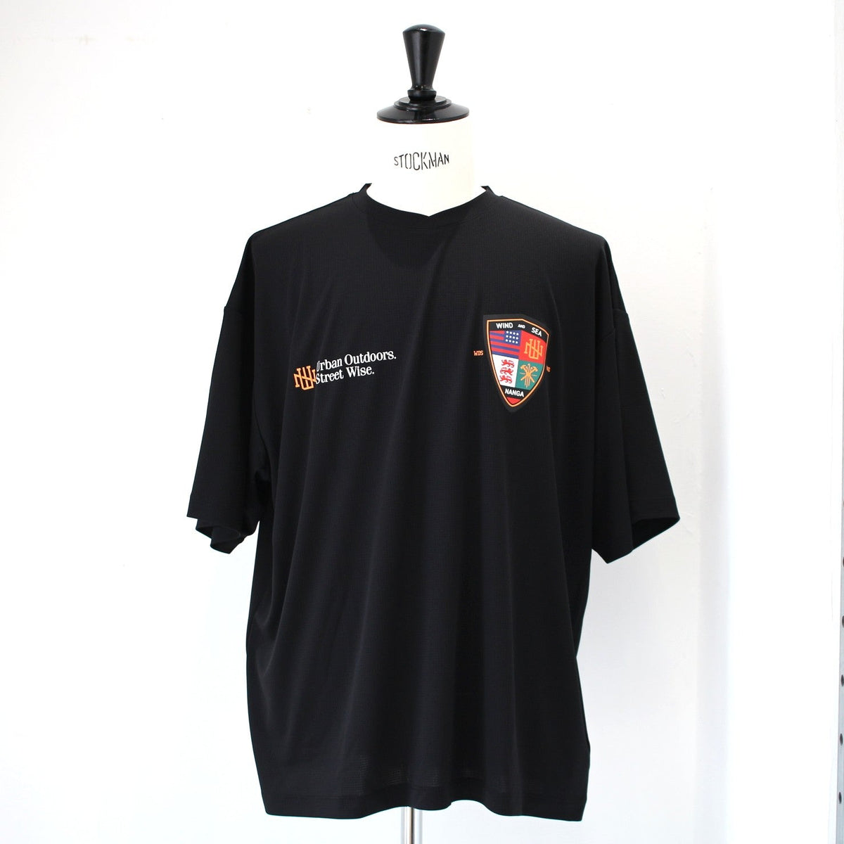 NANGA×WDS POWER DRY EMBLEM TEE