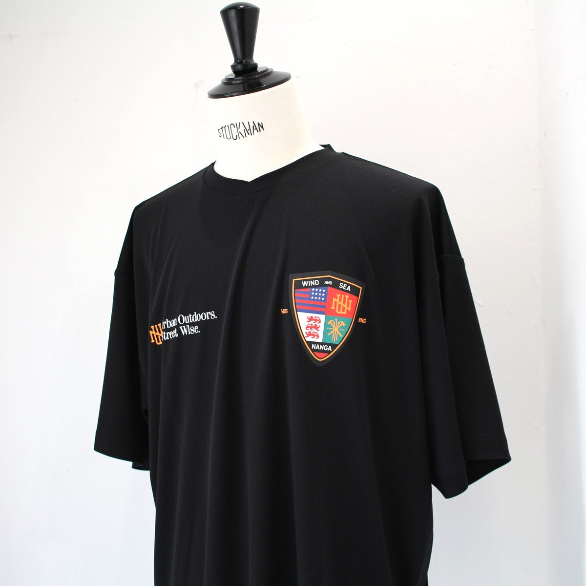 NANGA×WDS POWER DRY EMBLEM TEE