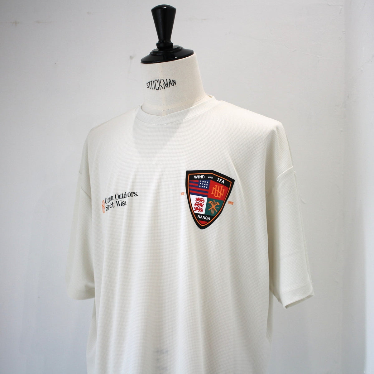 NANGA×WDS POWER DRY EMBLEM TEE