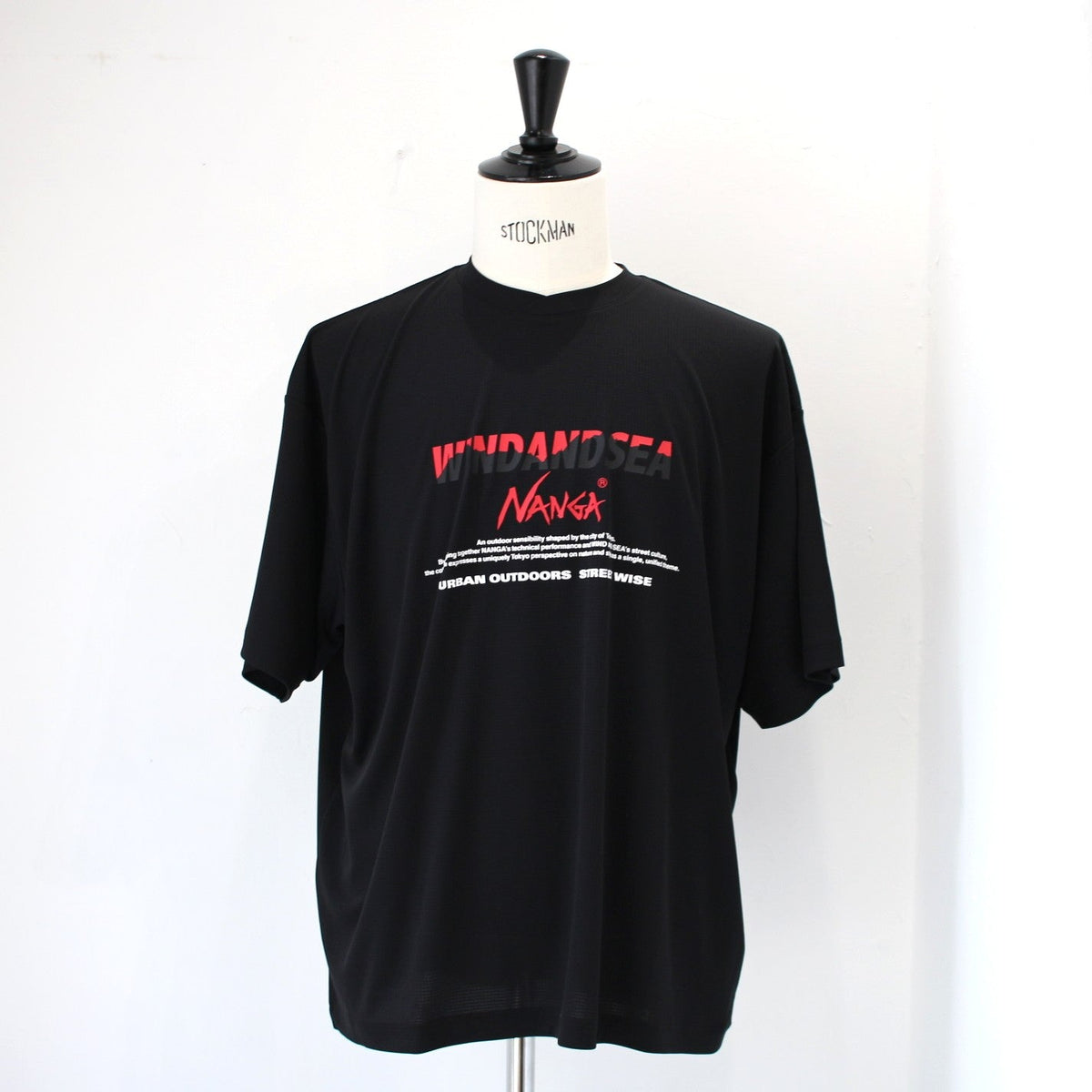 NANGA×WDS POWER DRY NW LOGO TEE