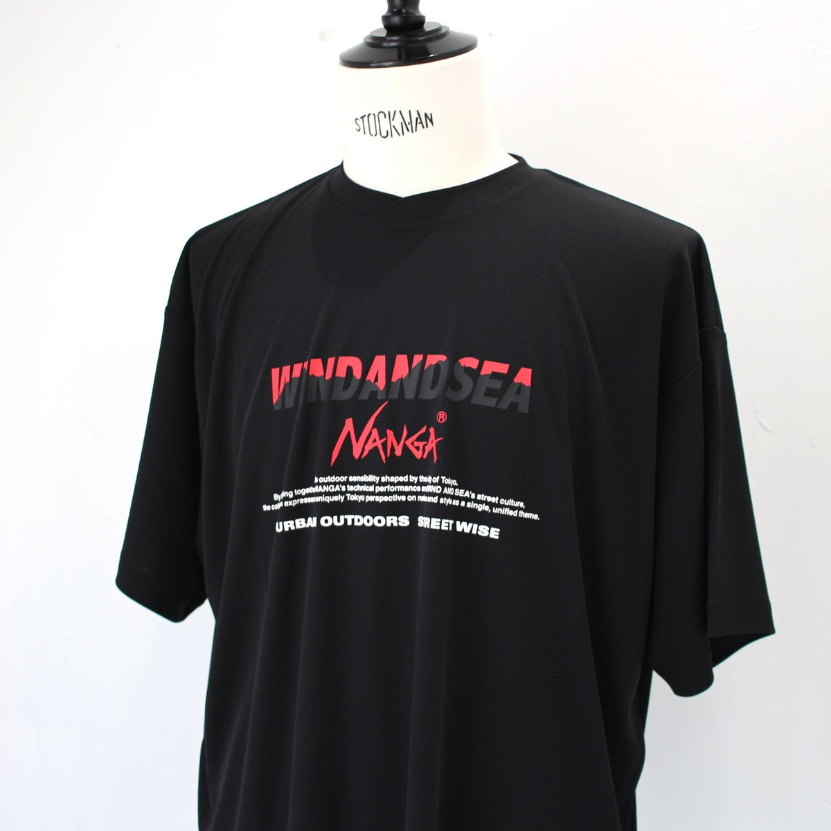 NANGA×WDS POWER DRY NW LOGO TEE