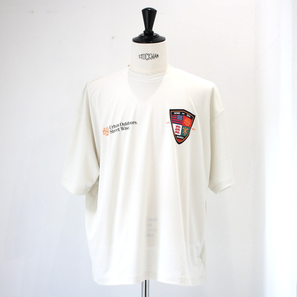 NANGA×WDS POWER DRY EMBLEM TEE
