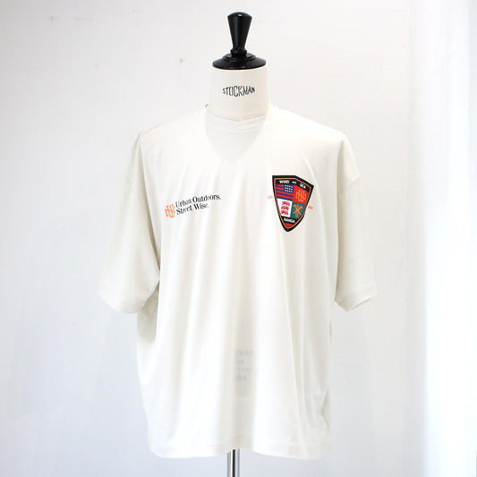 NANGA×WDS POWER DRY EMBLEM TEE